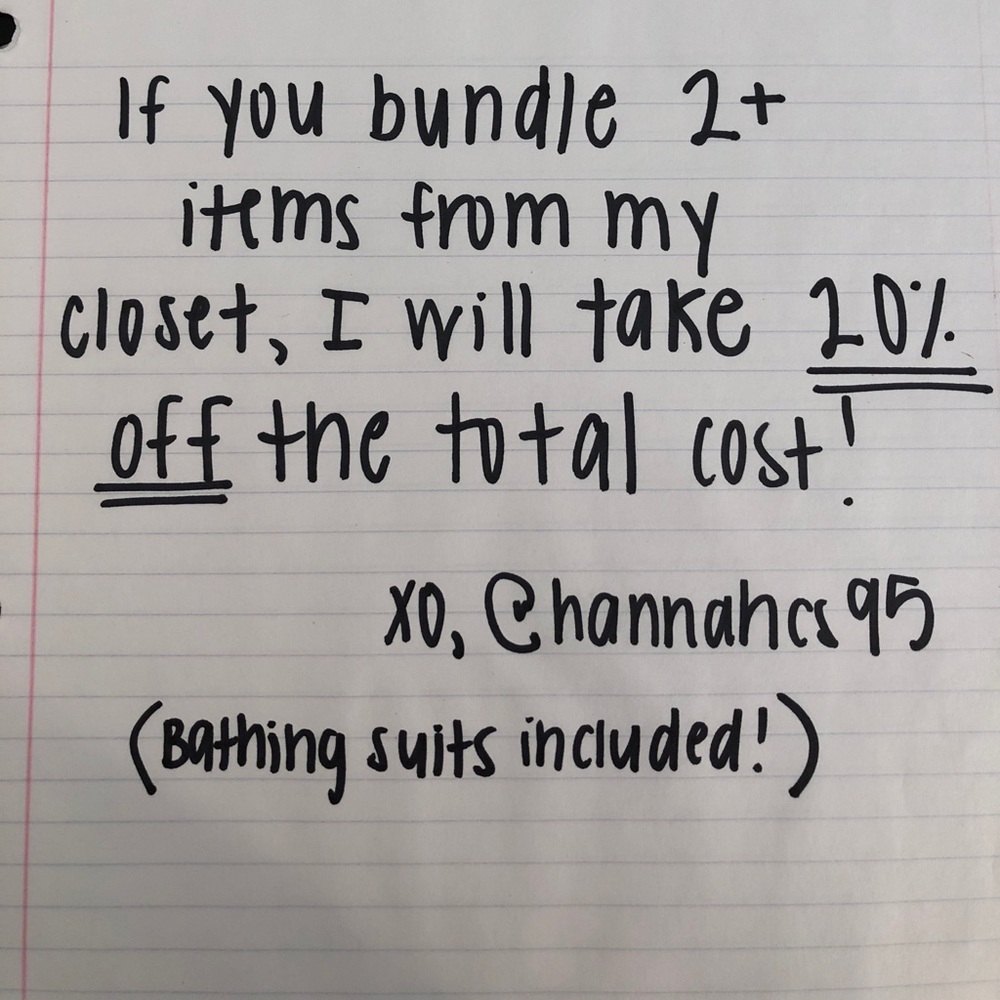 Bundle Deals!!!